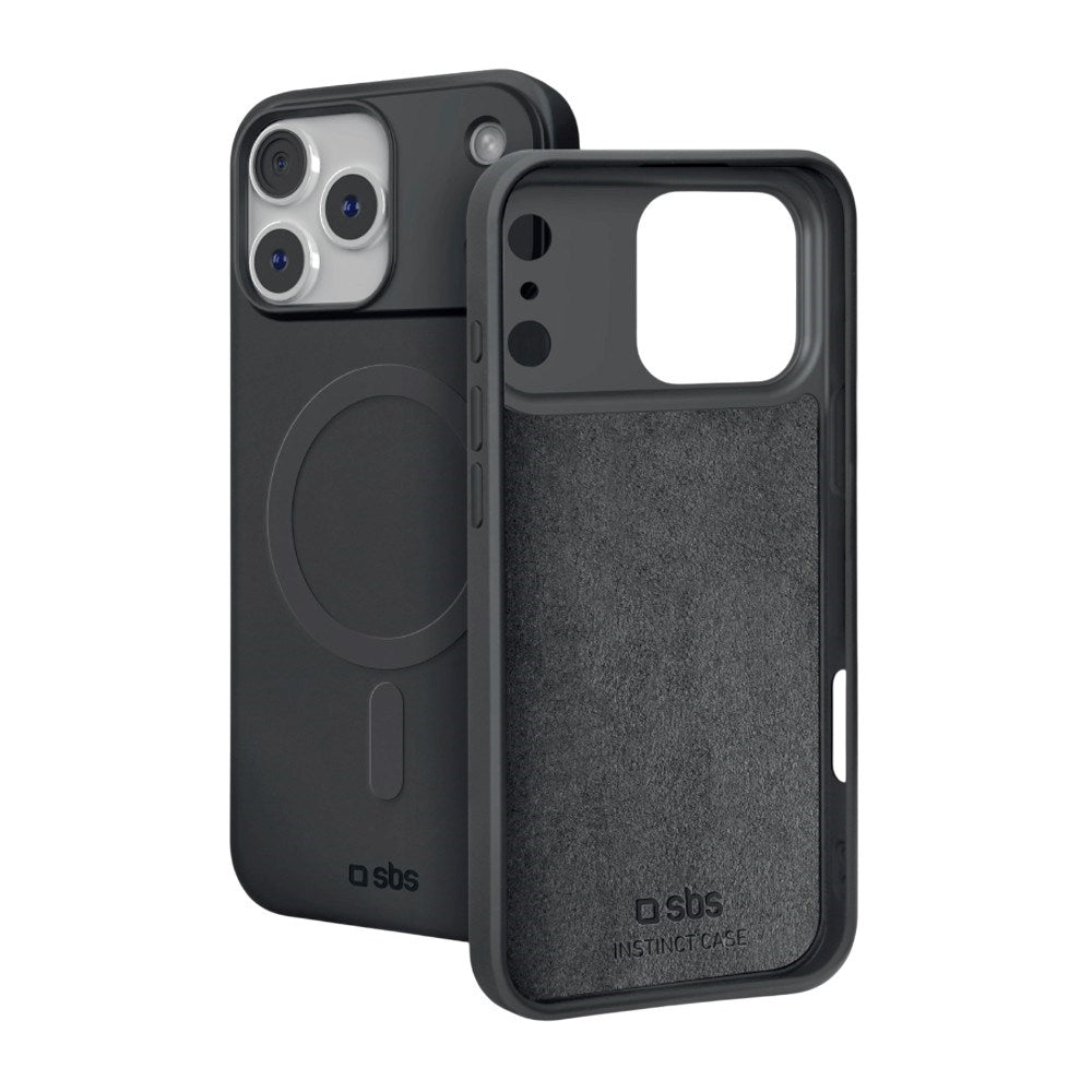 SBS iPhone 18 Pro Max Instinct Mag Mobilcover - MagSafe Kompatibel - Sort