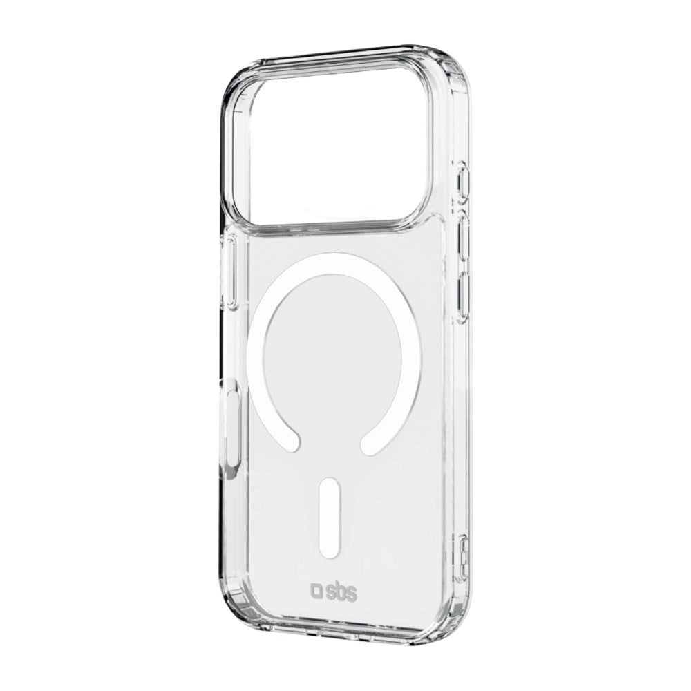 SBS iPhone 18 Pro Light Mag Bagside Cover - MagSafe Kompatibel - Gennemsigtig