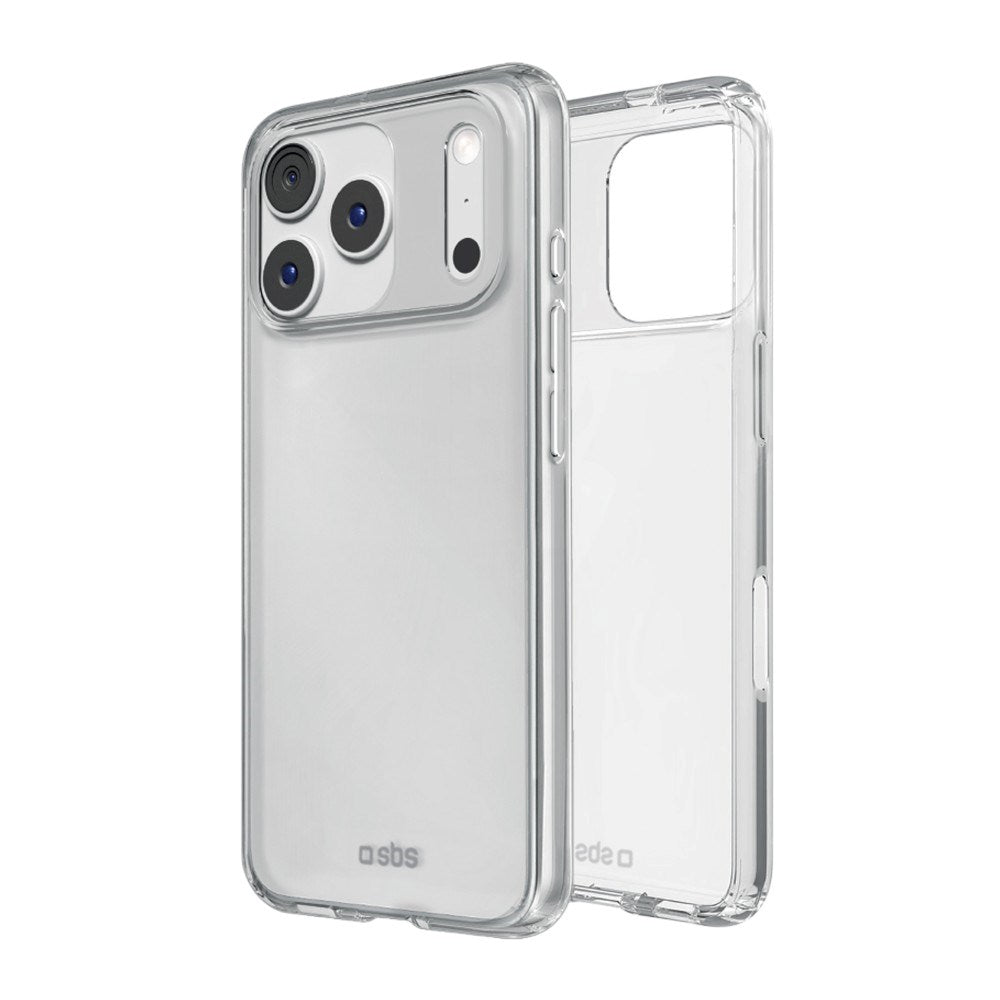 iPhone 18 Pro SBS Skinny Plast Bagside Cover - Gennemsigtig