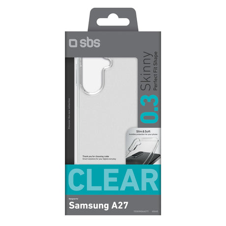 Samsung Galaxy A27 SBS Skinny Plast Bagside Cover - Gennemsigtig