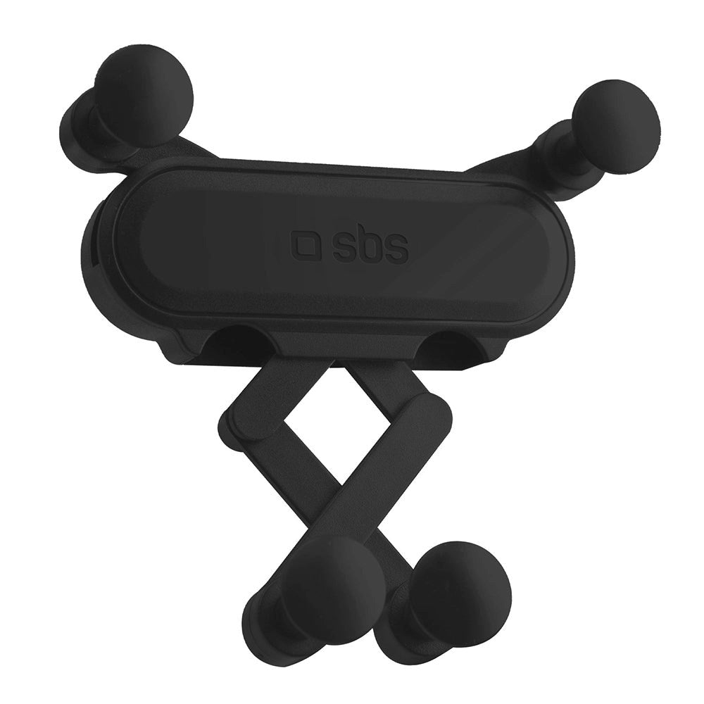 SBS Gravity Mobilholder til Bil - Max Mobil: 85mm - Sort