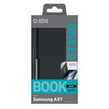 Samsung Galaxy A57 SBS Wallet Soft Touch Flip Cover - Sort