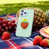 iPhone 17 Pro TFO 3D Frugt Case - Jordbær