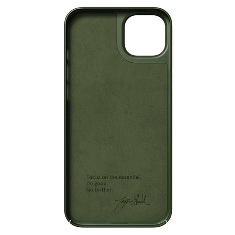 Nudient Thin Case iPhone 14 Plus Bagside Cover - MagSafe Kompatibel - Pine Green