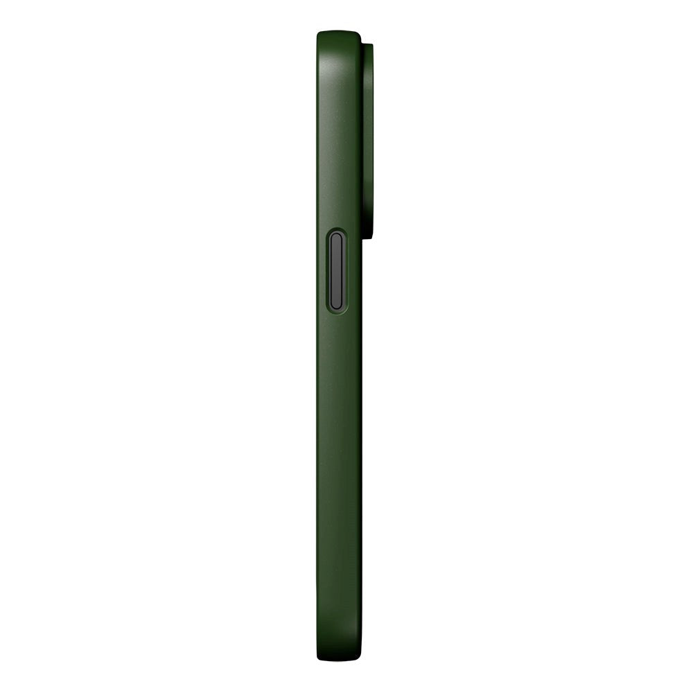 Nudient Thin Case iPhone 15 Pro Bagside Cover - MagSafe Kompatibel - Pine Green