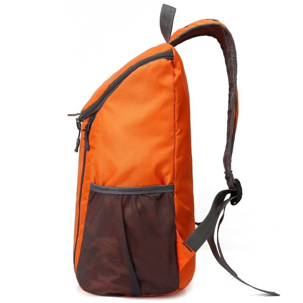 Vejrbestandig 20L Nylon Rygsæk (42 x 28cm) - Orange