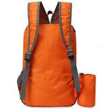 Vejrbestandig 20L Nylon Rygsæk (42 x 28cm) - Orange