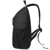 Vejrbestandig 20L Nylon Rygsæk (42 x 28cm) - Sort