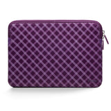 Trunk - Neoprene Sleeve - MacBook 13" (30.5 x 21.5 x 1.5 cm) - Medium Purple Tartan