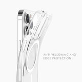 Vonmählen iPhone 15 Pro Max Transparent Bagside Cover - MagSafe Kompatibel - Gennemsigtig