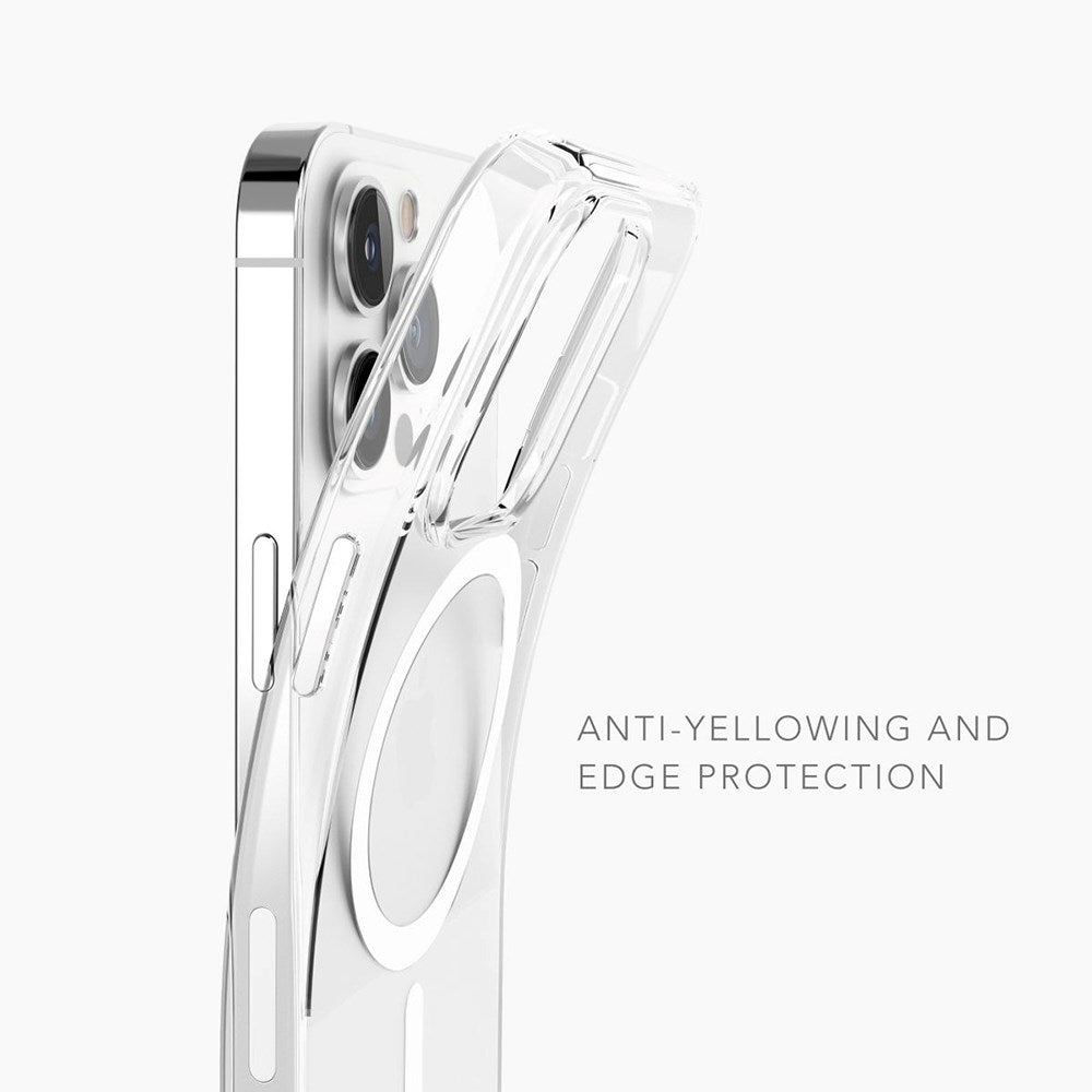 Vonmählen iPhone 13 Pro Transparent Bagside Cover - MagSafe Kompatibel - Gennemsigtig