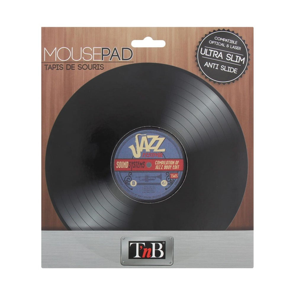 T'NB Jazz Vinyl Plade som Musemåtte - Sort