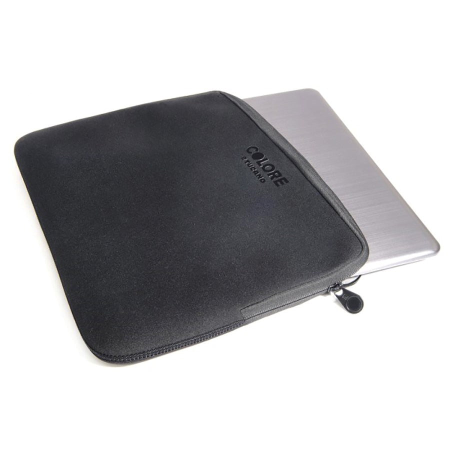 Tucano Second Skin Colore Neopren Sleeve til Laptops 13-14" (35.5 x 25.5 cm) - Sort