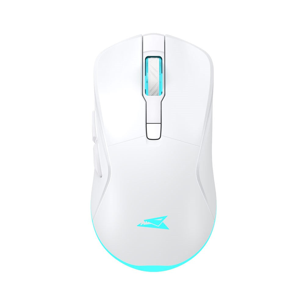 Baracuda TURTLE 6D / 3200 DPI Trådløs Gaming Mus - Hvid