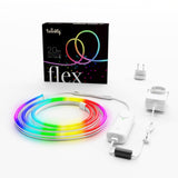 Twinkly 200-LED RGB Flex 2m - Fleksibel Belysning med Hvid Ledning