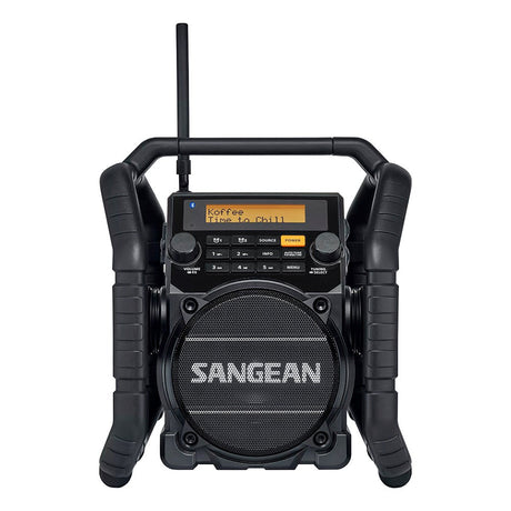 SANGEAN Utility 50 Håndværker Bluetooth Højtaler & Radio - Sort