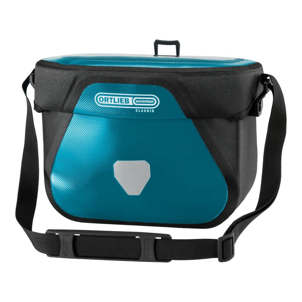 ORTLIEB 6,5L Ultimate Bag Six Cykeltaske (24 x 18 x 13cm) - Sort / Blå