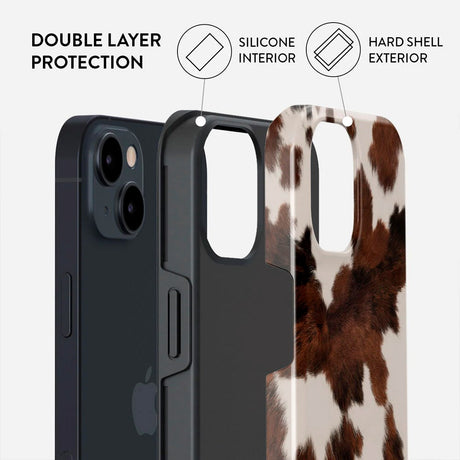 Burga iPhone 15 Tough Fashion Cover - Celestial