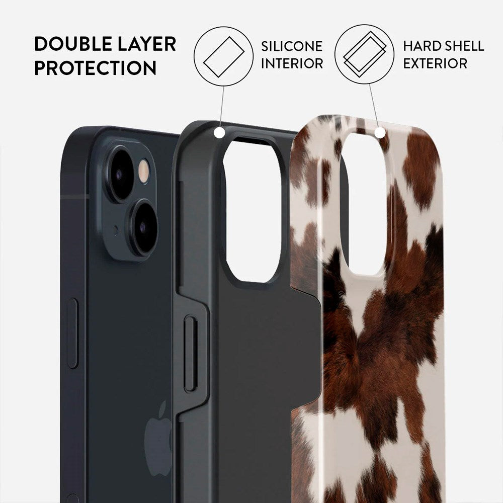 Burga iPhone 15 Tough Fashion Cover - MagSafe Kompatibel - Celestia