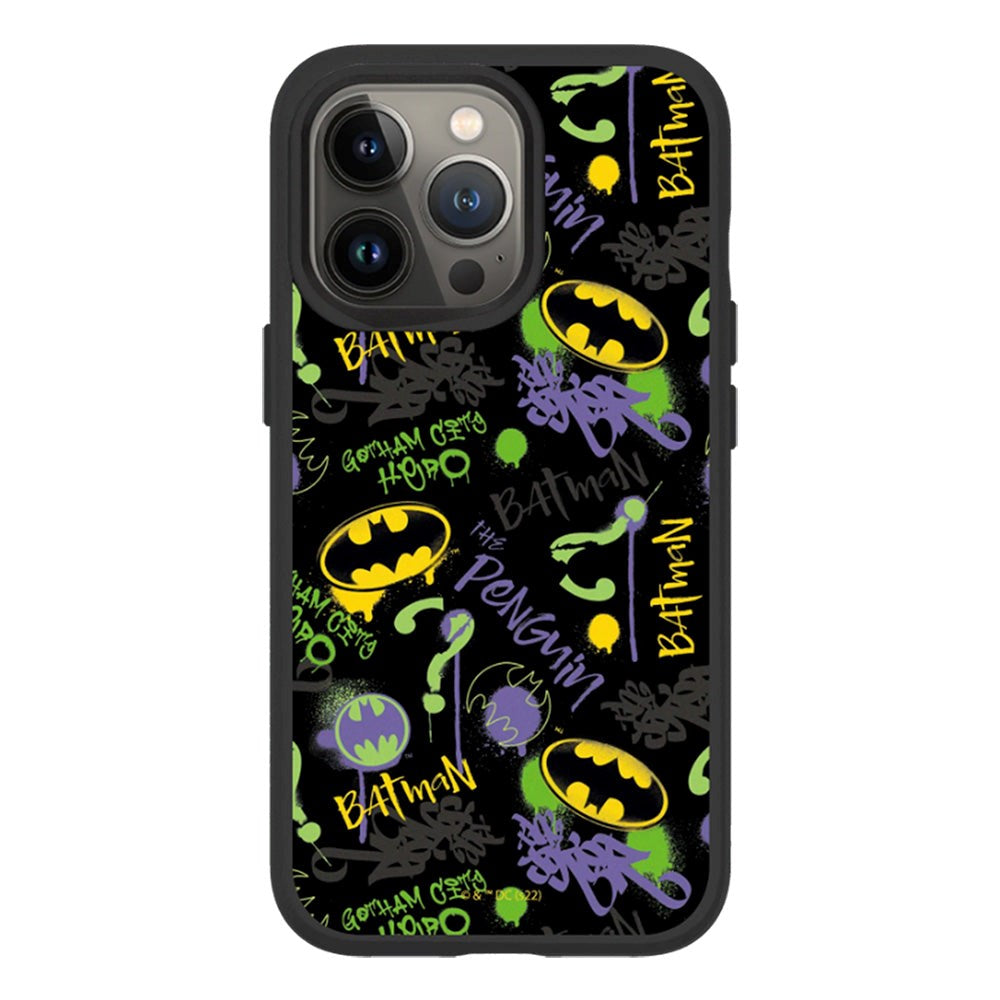 iPhone 13 Pro RhinoShield SolidSuit Håndværker Cover m. Batman - Supervillains & Batman