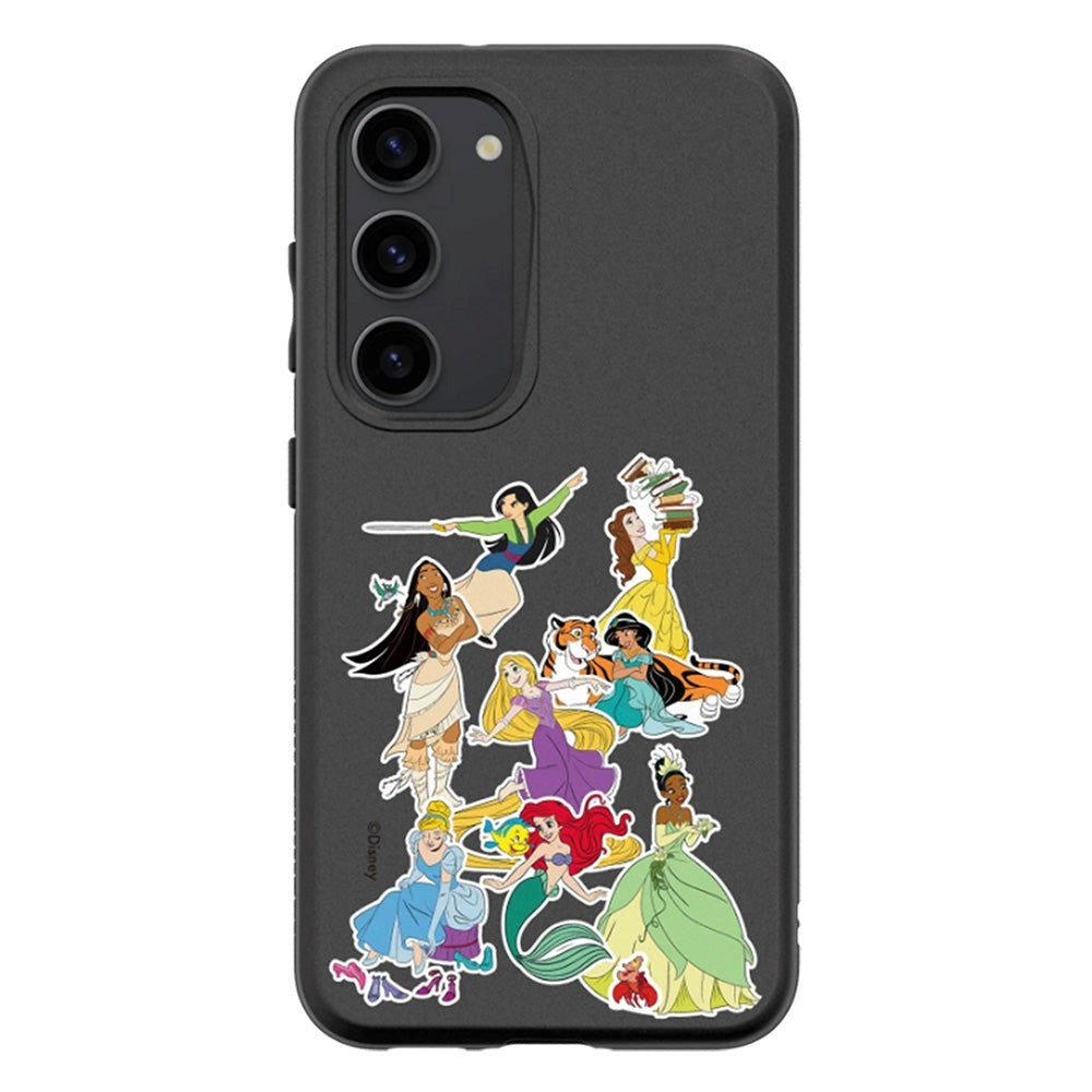 Samsung Galaxy S23 RhinoShield SolidSuit Håndværker Cover m. Disney Princess - Princesses