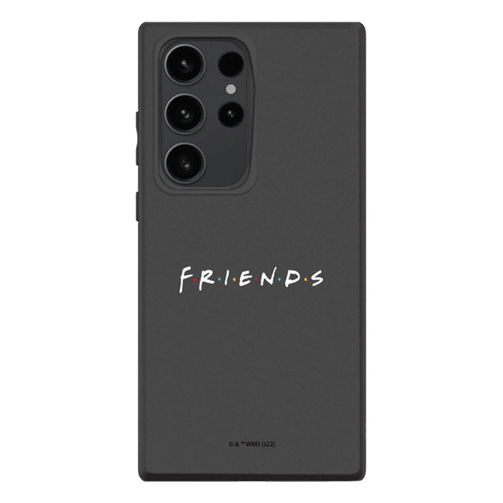 Samsung Galaxy S23 Ultra RhinoShield SolidSuit Håndværker Cover m. Friends - White Friends Logo