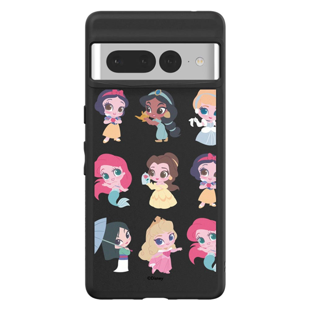 Google Pixel 7 Pro RhinoShield SolidSuit Håndværker Cover m. Disney Princess - Chibi Style