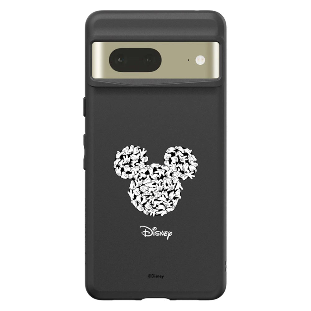 Google Pixel 7 RhinoShield SolidSuit Håndværker Cover m. Mickey and Friends - Mickey Logo