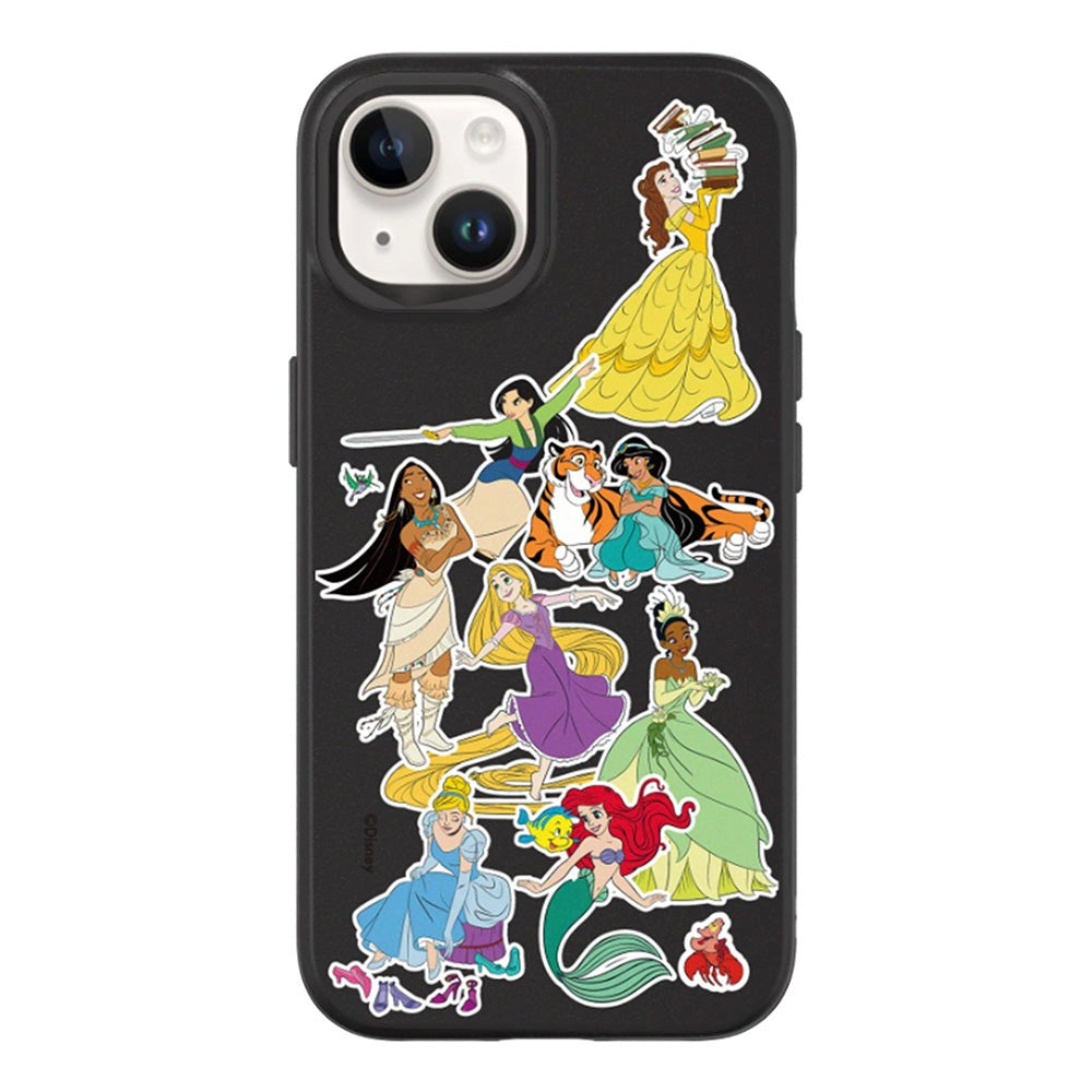 iPhone 14 / 13 RhinoShield SolidSuit Håndværker Cover m. Disney Princess - Princesses