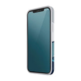 UNIQ iPhone 12 / 12 Pro Coehl Ciel Hårdt Plastik Cover - Blå