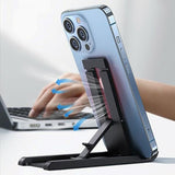 Usams Foldbar Mobil / Tablet Holder - Hvid