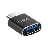 SBS USB-C til USB-A Adapter - Sort