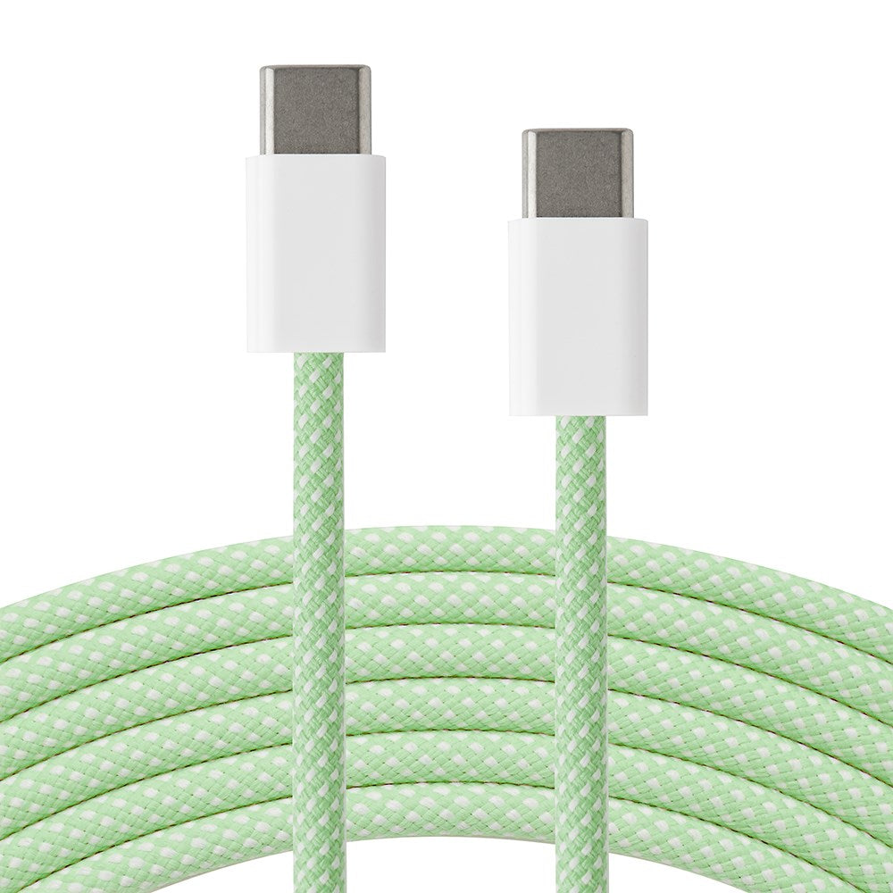 Xceed Braided USB-C til USB-C PD 60W - 2m - Grøn