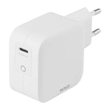 Deltaco PD 61W Vægoplader m. USB-C - Hvid