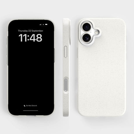 agood company  iPhone 16 Plus PLNTPRTCT Case - Vanilla White