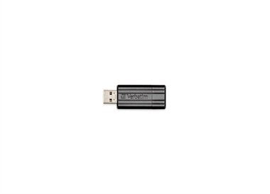 VERBATIM USB Stik 32 GB Store 'N' Go Pin Stripe - Sort