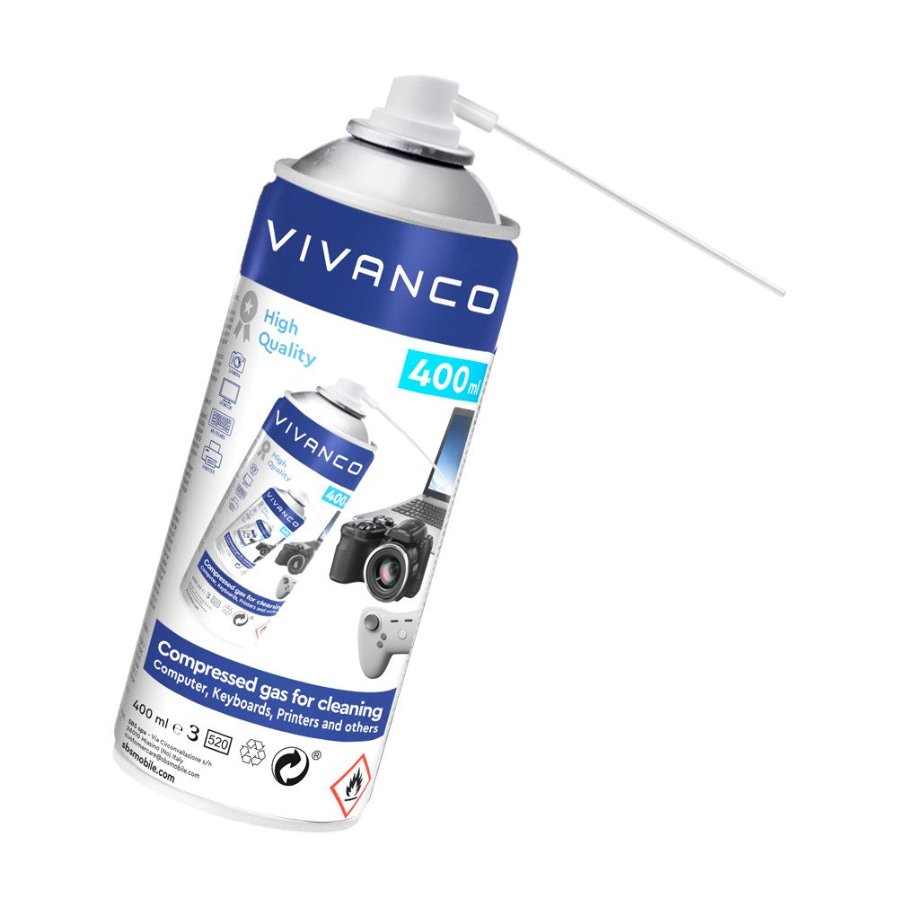 Vivanco Trykluft på Spraydåse - 400 ml.