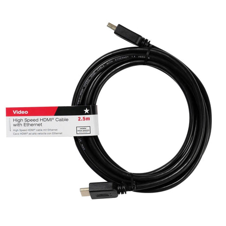 Vivanco HDMI 1.4 Han til Han Kabel - 4K / 24Hz - 2.5m - Sort