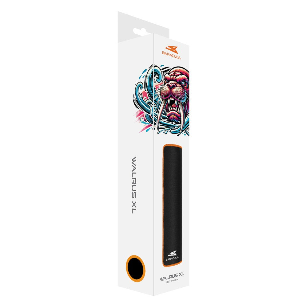 Baracuda WALRUS XL 800 x 400 Gaming Musemåtte - Sort