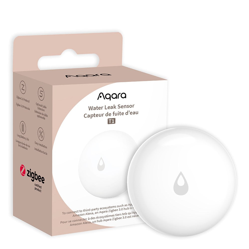 Aqara Water Leak Sensor T1 - Hvid