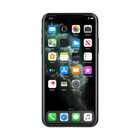 iPhone 11 Pro Max / Xs Max Belkin InvisiGlass UltraCurve Skærmbeskyttelse - Case Friendly - Sort Ramme