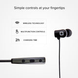 SBS BT830 Trådløst Bluetooth Earset Høretelefoner - Sort