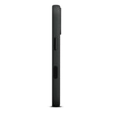 iPhone 17 - WOOLNUT Ægte Læder Bagside Cover - MagSafe Kompatibel - Sort