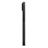 iPhone Air - WOOLNUT Ægte Læder Bagside Cover - MagSafe Kompatibel - Sort