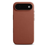 iPhone Air - WOOLNUT Ægte Læder Bagside Cover - MagSafe Kompatibel - Brun