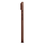 iPhone Air - WOOLNUT Ægte Læder Bagside Cover - MagSafe Kompatibel - Brun