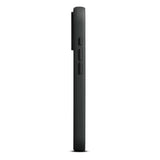 iPhone 17 Pro - WOOLNUT Ægte Læder Bagside Cover - MagSafe Kompatibel - Sort