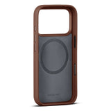 WOOLNUT iPhone 18 Pro Max Ægte Læder Bagside Cover - MagSafe Kompatibel - Brun