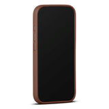 WOOLNUT iPhone 18 Pro Max Ægte Læder Bagside Cover - MagSafe Kompatibel - Brun