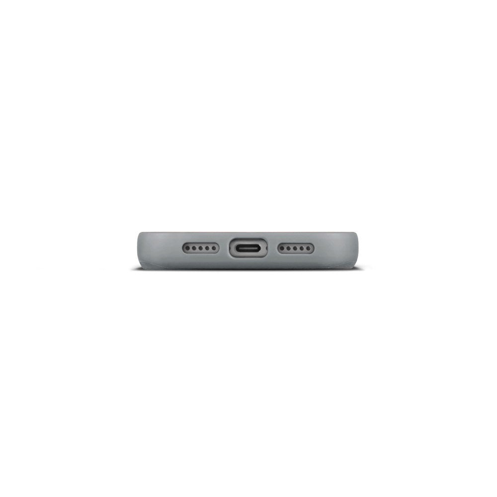 WOOLNUT iPhone 18 Pro Max Ægte Læder Bagside Cover - MagSafe Kompatibel - Grå